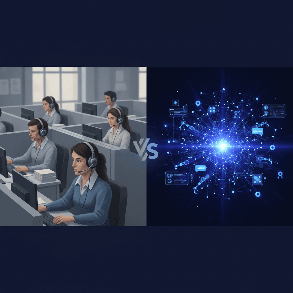 Contact Center con IA vs Tradicional: Comparativa Completa 2026
